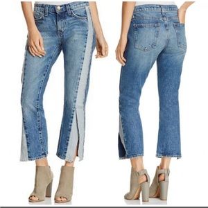 Current Elliott re engineered straight jeans